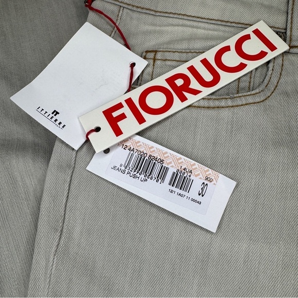 Fiorucci Jeans Push Up | Size 30 | Made in Tunisia | NWT - Picture 5 of 15